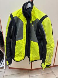 Giacca moto bmw airshell gialla tg 38.