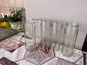 n.200 barattoli di vetro