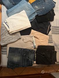 Lotto pantaloni vari