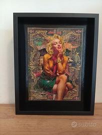 Opera d'arte raffigurante accessori di Marilyn Mon