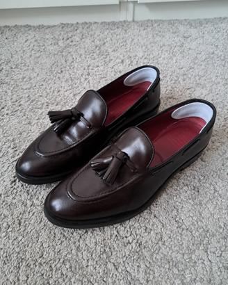Mocassini in pelle Made in Italy fatti a Mano