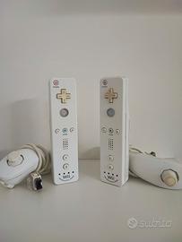 2 Controller MotionPlus Nintendo Wii Bianco+  Nunc