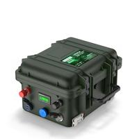 Batteria LiFePO4 12V/24V in valigetta IP56 BMS USB