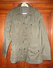 Giubba mimetica verde esercito italiano - anni 70