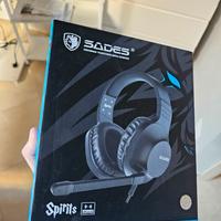 Cuffie Gaming SADES Spirits nuove sigillate