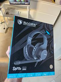 Cuffie Gaming SADES Spirits nuove sigillate