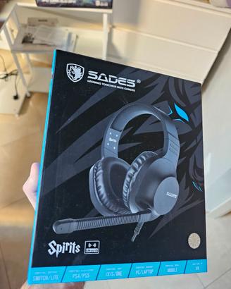 Cuffie Gaming SADES Spirits nuove sigillate