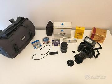 Fotocamera Minolta Dynax 600si Classic completa