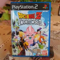 DRAGON BALL Z INFINITE WORLD PS2 ITA CD COME NUOVO