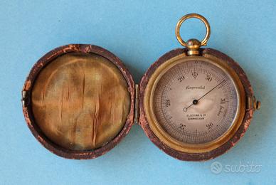 Barometro da tasca J. Lucking & Co. - c. 1880