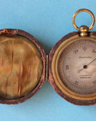 Barometro da tasca J. Lucking & Co. - c. 1880