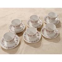 Set da 6 tazze da thè o caffè 