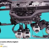 Kit irbag fiat 500 elettrica