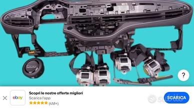 Kit irbag fiat 500 elettrica