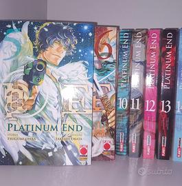 Platinum End Manga volumi 1-14 serie completa