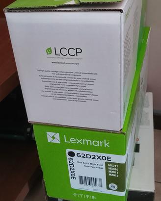 toner lexmark 62D2X0E