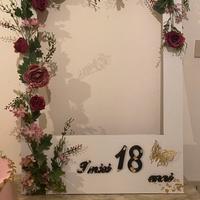 Cornice per foto alle feste