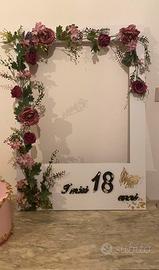 Cornice per foto alle feste