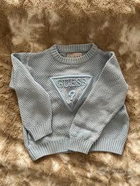 Maglione azzurro bimbo Guess