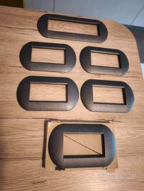 Placche BTicino living originali LNB4807GF LNB4804