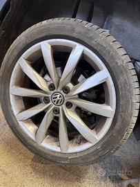 4 CERCHI IN LEGA ORIGINALI VW – 17”