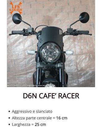 Cupolino Ducati Scrambler 1100 cafè racer