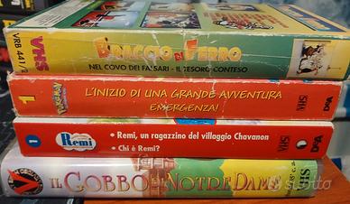 Videocassette VHS da collezione 