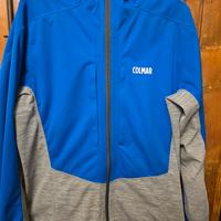 Giacca Softshell Colmar Active - Blu/ Grigio
