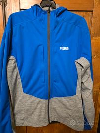 Giacca Softshell Colmar Active - Blu/ Grigio