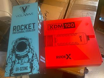 Rode X XDM-100 mic  professionale + sterilizzatore