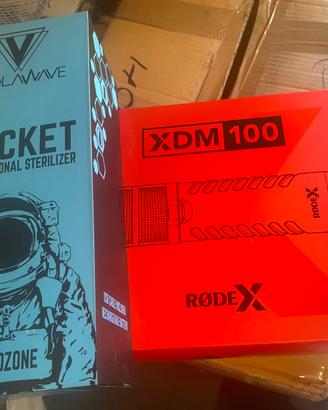 Rode X XDM-100 mic  professionale + sterilizzatore