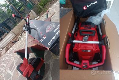Decespugliatore + Tosaerba + doppia batteria