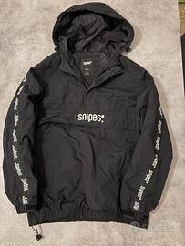 Giacca a Vento Snipes - Anorak Nero con Logo
