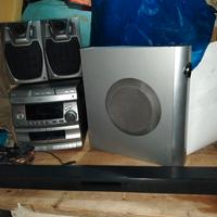 2 Stereo 2 Casse 1 Subwoofer 