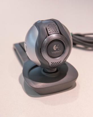 Logitech Webcam USB sferica 1.3MP – con RightLight