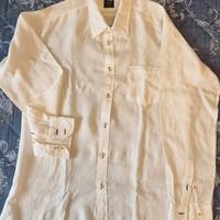 Camicia di lino Best Company TG XL bianco