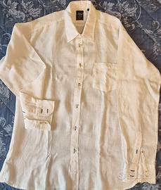 Camicia di lino Best Company TG XL bianco