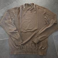 Gas Maglione uomo marrone leggero - taglia L