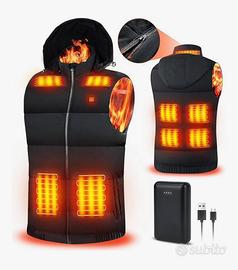 Gilet riscaldato uomo