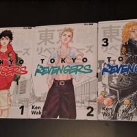 Tokyo Revegers vol. 1,2,3 