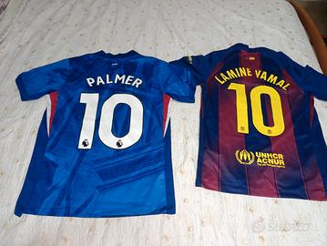 maglie  Chelsea e Barcellona 