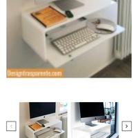 Tavolino Consolle apple imac 27 in plexiglass