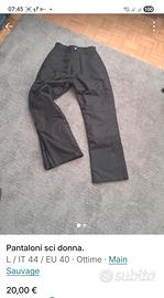 Pantaloni sci donna