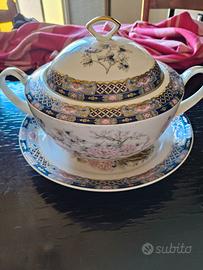 Zuppiera con piatto Limoges 
