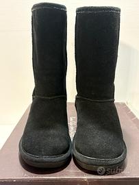 Stivali bassi Bearpaw, neri tipo Hugg