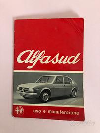 Libretto uso manutenzione Alfasud 1972