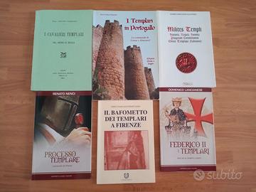 Piccola biblioteca Templare n° 12 libri rari