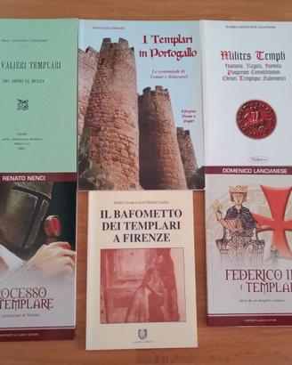 Piccola biblioteca Templare n° 12 libri rari