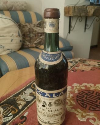 Vino Red riserva anni '60 CAPRI Scala 