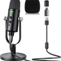 Aveek USB Condenser Microphone for Computer,Mac,Sm
